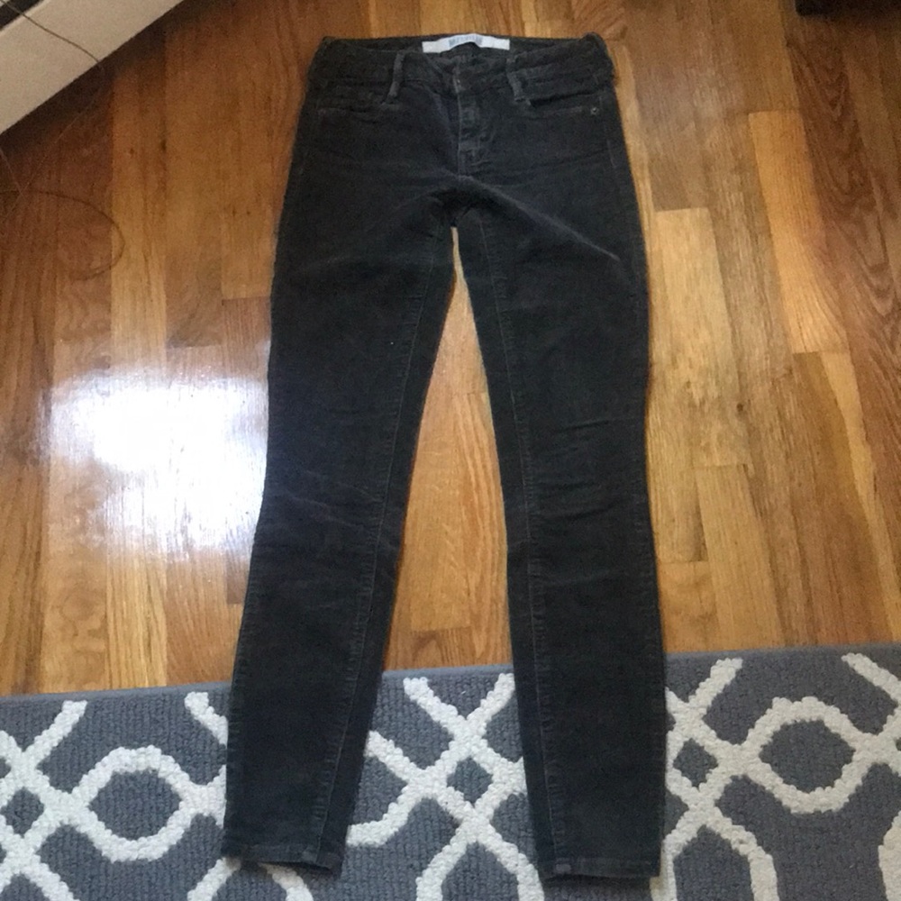 Brandy Melville Corduroy dark grey pants
